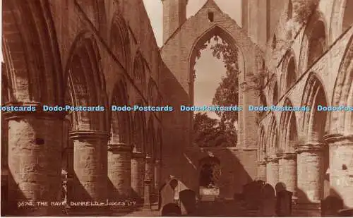 R246455 Dunkeld The Nave Judges 9674 Hastings Postkarte