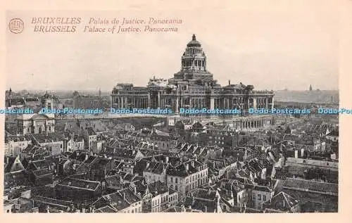 R248203 Albert Bruxelles Palais de Justice Panorama Brüsseler Justizpalast P