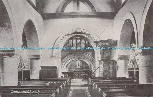 R245465 Compton Church Alfred Challen Postkarte
