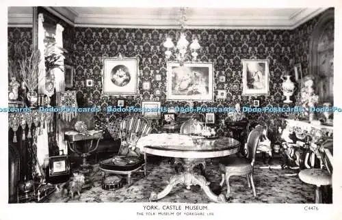 R245482 York Castle Museum The Folk Museum of Yorkshire Life Victorian Parlour H