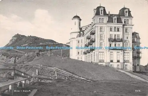 R245493 Rigi Kulm E Synnberg und R v Pfyffer Postkarte