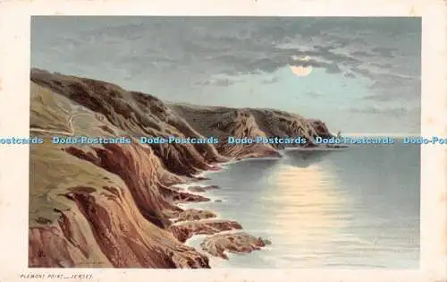 R246639 Jersey Plemont Point J Nelson Postkarte