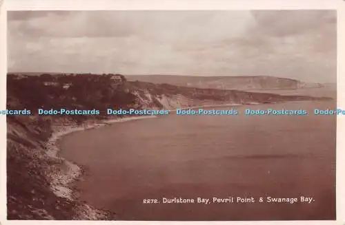R250364 Durlstone Bay Pevril Point und Swanage Bay RP 1930