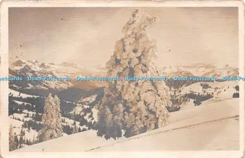 R245730 Blick vom Rigi g Glarneralpen J Gaberell Postkarte 1926