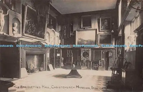 R245762 Ipswich The Bankettsaal Christchurch Mansion Postkarte