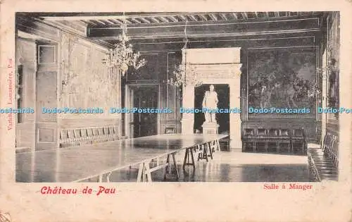 R246848 Chateau de Pau Salle a Manger Varichon Lamazouere Postkarte 1904