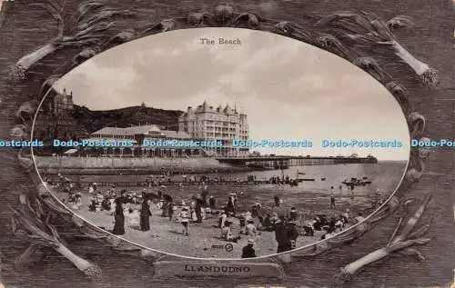 R246964 Llandudno The Beach Valentines Serie 1911