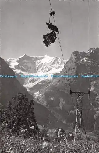 R250667 Bergbahn Grindelwald Erste Fiescherwand Ernst Schudel Foto Haus 2472