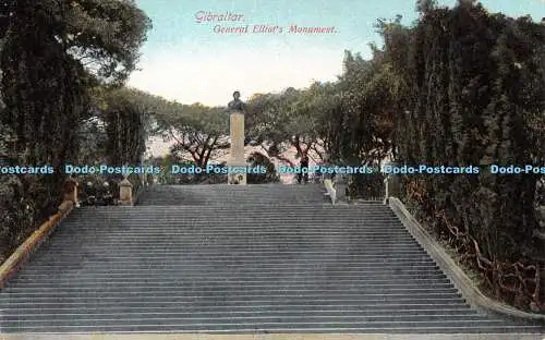 R248864 Gibraltar General Elliot Monument A Benzaquen