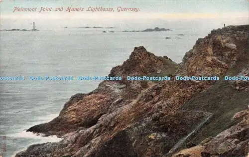 R248934 Guernsey Pleinmont Point and Hanois Lighthouse Hartmann 1905