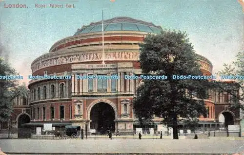 R247226 London Royal Albert Hall Nr. 6 Postkarte