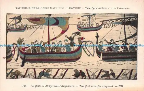 R247262 Bayeux The Queen Mathilda Tapisserie de la Reine Mathilde The f