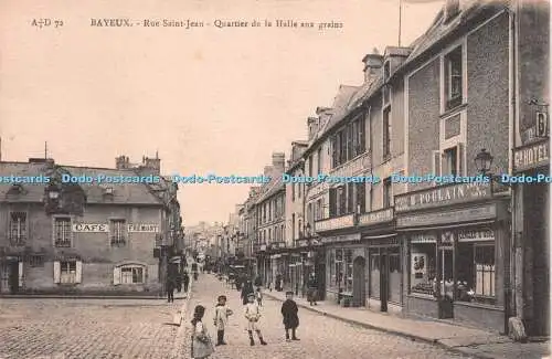 R247267 Bayeux Rue Saint Jean Quartier de la Halle aux grains A Dubosq