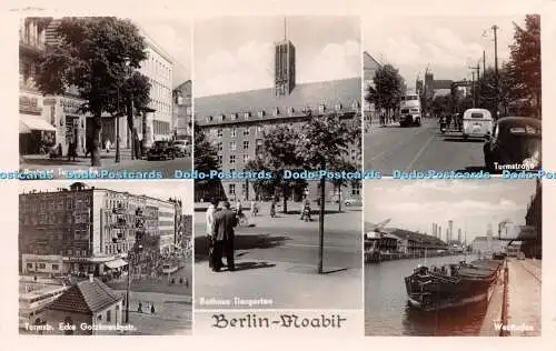 R249008 Berlin Moabit Rathaus Tiergarten Postamt Turmstraße Westhafen Turmstr E