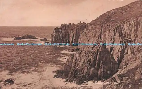 R249060 Cornwall Lands End Valentinstag Serie Postkarte