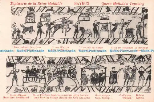 R249114 Bayeux Queen Mathilda Wandteppich Tapisserie de la Reine Mathilde Lovys Bav