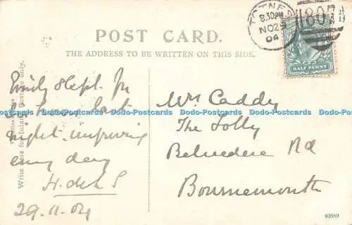 R247431 Totnes aus Sharpham Road Valentines Serie Postkarte 1904