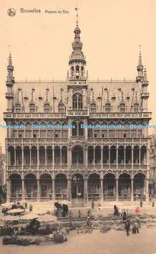 R251616 Bruxelles Maison du Roi Nels Ern Thill Serie 1 Nr 13 Postkarte