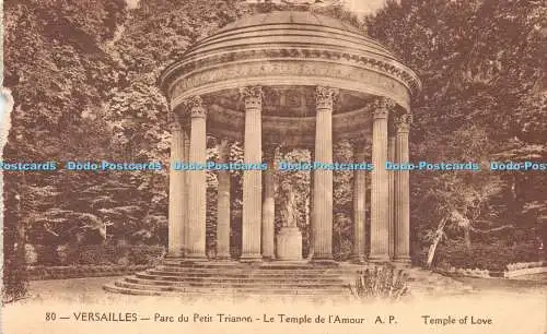 R247926 80 Versailles Parc du Petit Trianon Le Temple de lAmour A P Temple of Lo