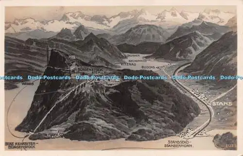 R249672 Stat Kehrsiten Burgenstock Stansstad Stanserhorn Perrochet Matile Lausan