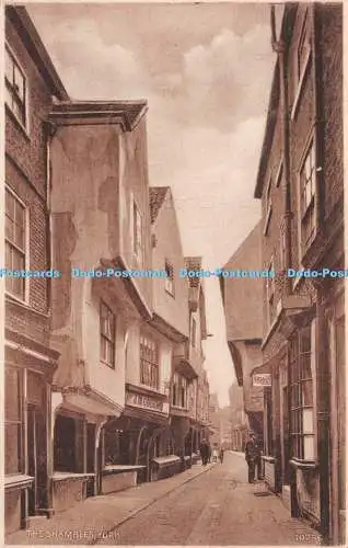 R251724 York The Shambles Postkarte