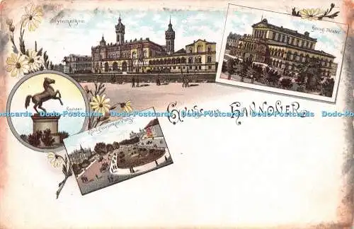 R249799 Cross aus Hannover Polytechnikum Sachsen Ross Königsworther Platz Königl