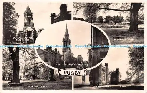 R249897 Rugby St Andrews Church School Chapel and Close Caldecott Park Rugby Sch