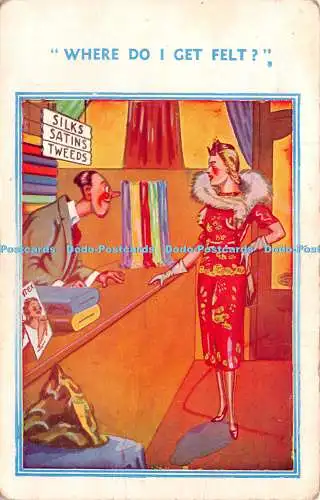 R251905 Seide Satins Tweeds Wo bekomme ich Filz E Marks Fine Art Publishers Comi