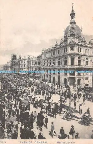 R251907 Rio de Janeiro Avenida Central Horse A Ribeiro