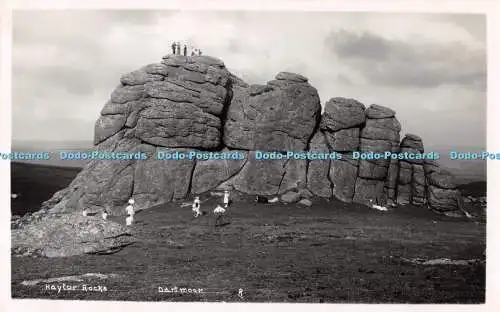 R250258 Dartmoor Haytor Rocks Postkarte