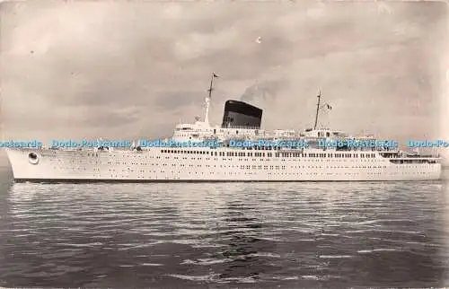 R250296 Französische Linie Antillen Compagnie Generale Transatlantique Postkarte RP