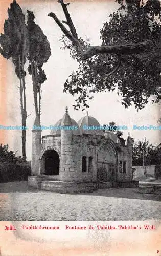R252037 Jaffa Tabithabrunnen Fontaine de Tabitha Tabitha Brunnen 23271 Postkarte