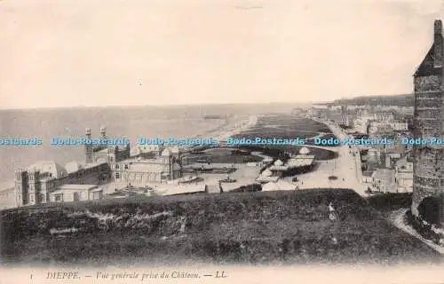 R254199 1 Dieppe Vue generale prise du Chateau LL