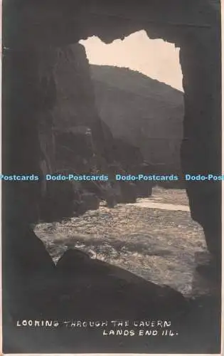 R252531 Blick durch die Höhlenlandschaft Ende erstes und letztes Haus in England 1935