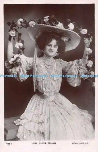 R252854 Miss Gertie Millar Rotary Photographic Series 1585 J