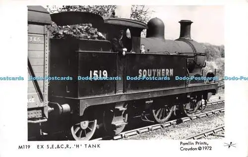 R256110 M119 Ex S E und C R H Tank Pamlin Prints 1972 RP