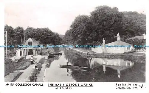 R256130 M4115 Collector Canals The Basingstoke Canal at Frimley Pamlin Prints