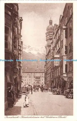 R253014 Innsbruck Friedrichstraße mit Goldenem Dachl Nr 1959 Postkarte