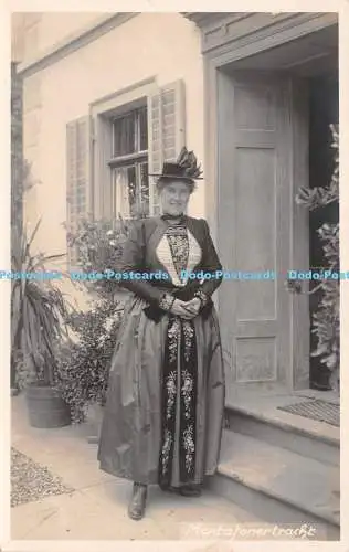 R253195 Montafonertracht Otto Steiner Postkarte 1926