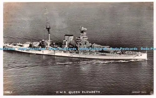 R254897 H M S Queen Elizabeth Valentines RP