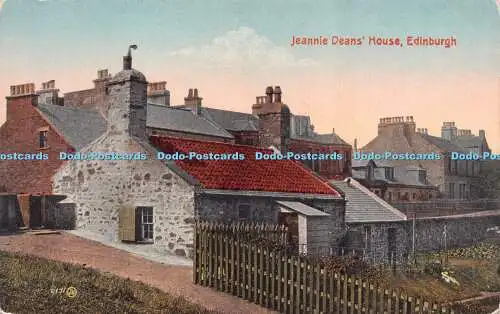 R258144 Jeannie Deans House Edinburgh Valentines Serie