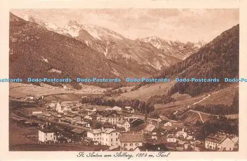R258168 St Anton am Arlberg 1304m Tirol Nr 3897 D T Monopol A G Schollhorn