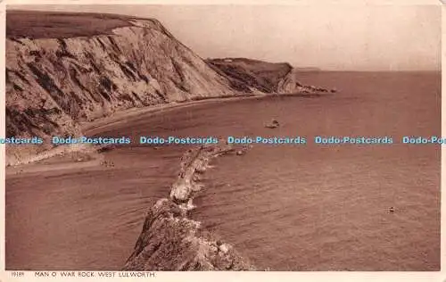 R253506 39189 Man o War Rock West Lulworth Harvey Barton