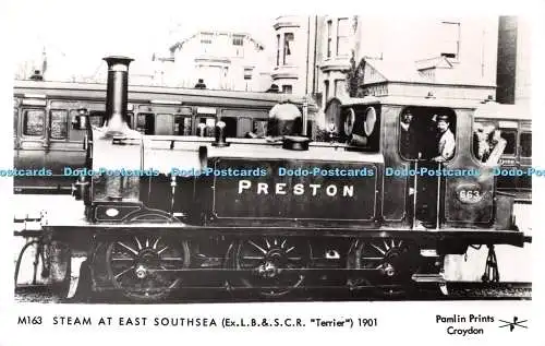 R256741 M163 Steam at East Southsea Ex L B and S C R Terrier 1901 Pamlin Prints