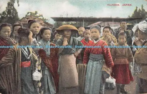 R255262 Dorfbewohner Japan 1908