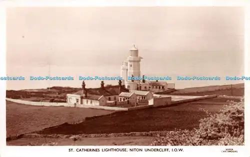 R255293 St Catherines Lighthouse Niton Undercliff I O W Baker Carisbrooke RP