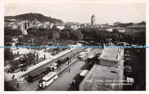 R258387 335 Nice Gare d Autobus et Square Massena Munier Montluet