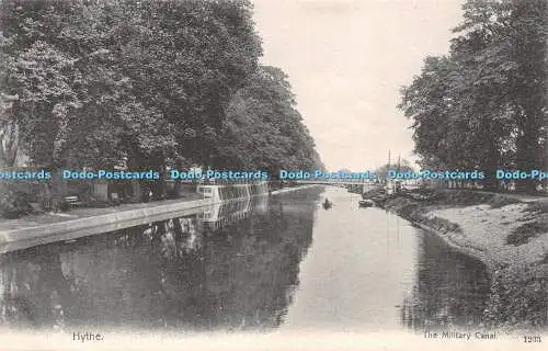 R255562 Hythe The Military Canal 1233 Victoria Series J Davies