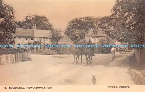 R258671 12 Bourne Hill The Woodman c 1908 Enfield Libraries