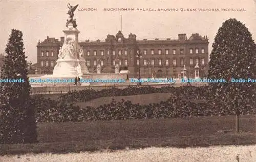 R254043 London Buckingham Palace Showing Queen Victoria Memorial W M B No 753 Sa